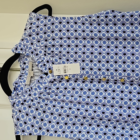 Loft NWT women's sleevless tank size M. - Picture 2 of 6